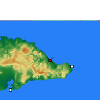 Nearby Forecast Locations - Baracoa - Carte
