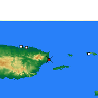 Nearby Forecast Locations - Ceiba - Carte