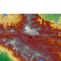 Nearby Forecast Locations - Huehuetenango - Carte