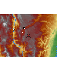 Nearby Forecast Locations - Rionegro - Carte