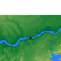 Nearby Forecast Locations - Ciudad Bolívar - Carte