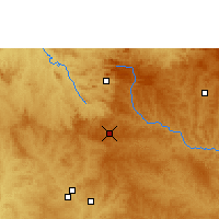 Nearby Forecast Locations - Anápolis - Carte