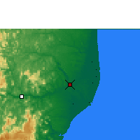 Nearby Forecast Locations - Linhares - Carte
