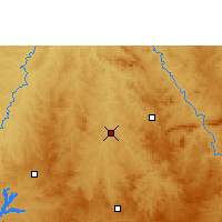 Nearby Forecast Locations - Divinópolis - Carte