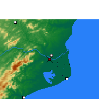 Nearby Forecast Locations - Campos dos Goytacazes - Carte