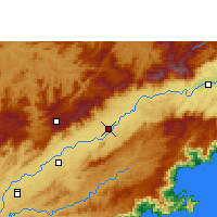 Nearby Forecast Locations - Guaratinguetá - Carte