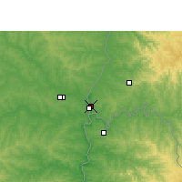 Nearby Forecast Locations - Foz do Iguaçu - Carte