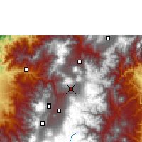 Nearby Forecast Locations - Tomalon - Carte