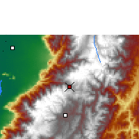 Nearby Forecast Locations - Cañar - Carte