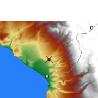 Nearby Forecast Locations - Tacna - Carte