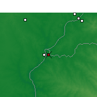 Nearby Forecast Locations - Bella Unión - Carte