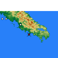 Nearby Forecast Locations - Nouméa - Carte