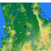 Nearby Forecast Locations - Cambridge - Carte