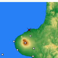 Nearby Forecast Locations - New Plymouth - Carte