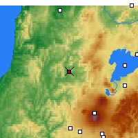 Nearby Forecast Locations - Taumarunui - Carte