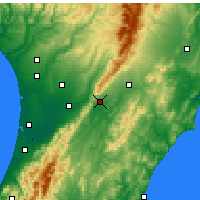 Nearby Forecast Locations - Woodville - Carte