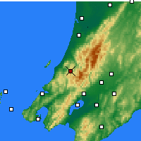 Nearby Forecast Locations - Paraparaumu - Carte