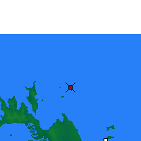Nearby Forecast Locations - Mccluer Island - Carte