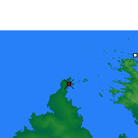 Nearby Forecast Locations - Cygnet Bay - Carte