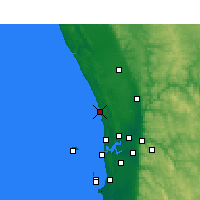 Nearby Forecast Locations - Wanneroo - Carte