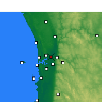 Nearby Forecast Locations - Perth - Carte