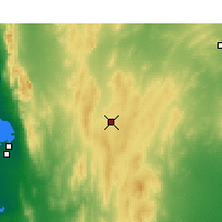 Nearby Forecast Locations - Yongala - Carte