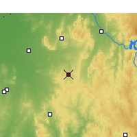 Nearby Forecast Locations - Young - Carte