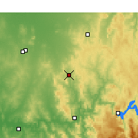 Nearby Forecast Locations - Cootamundra - Carte