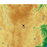 Nearby Forecast Locations - Goulburn - Carte