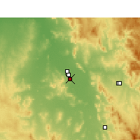 Nearby Forecast Locations - Gunnedah Resource Centre - Carte