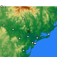 Nearby Forecast Locations - Paterson - Carte