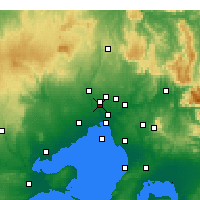 Nearby Forecast Locations - Goldstream - Carte