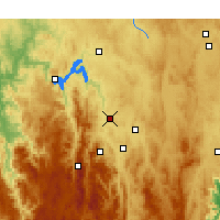 Nearby Forecast Locations - Holt - Carte