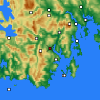 Nearby Forecast Locations - Geeveston - Carte