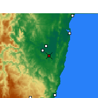 Nearby Forecast Locations - Grafton Aéroport - Carte
