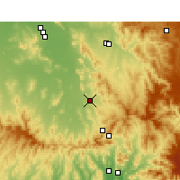 Nearby Forecast Locations - Quirindi - Carte