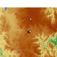 Nearby Forecast Locations - Armidale - Carte