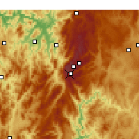 Nearby Forecast Locations - Thredbo - Carte