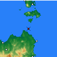 Nearby Forecast Locations - Swan Island - Carte