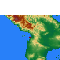 Nearby Forecast Locations - Kolaka/pomalaa - Carte
