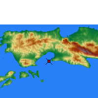 Nearby Forecast Locations - Amahai - Carte