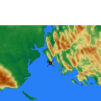 Nearby Forecast Locations - Kaimana - Carte