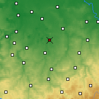 Nearby Forecast Locations - Borna - Carte