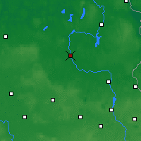 Nearby Forecast Locations - Lübben - Carte