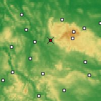 Nearby Forecast Locations - Osterode am Harz - Carte
