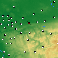 Nearby Forecast Locations - Unna - Carte