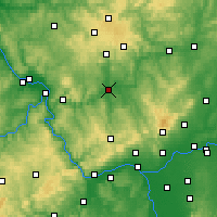 Nearby Forecast Locations - Limbourg-sur-la-Lahn - Carte