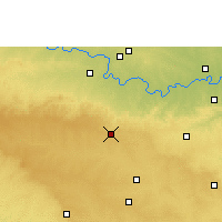 Nearby Forecast Locations - Ambajogai - Carte