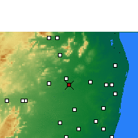 Nearby Forecast Locations - Arakkonam - Carte