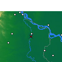 Nearby Forecast Locations - Baharampur - Carte